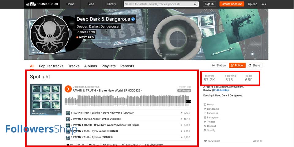 SoundCloud High Quality Content Profile
