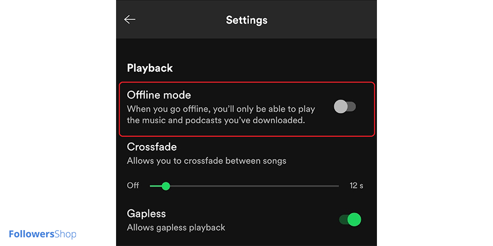 Using Offline Mode