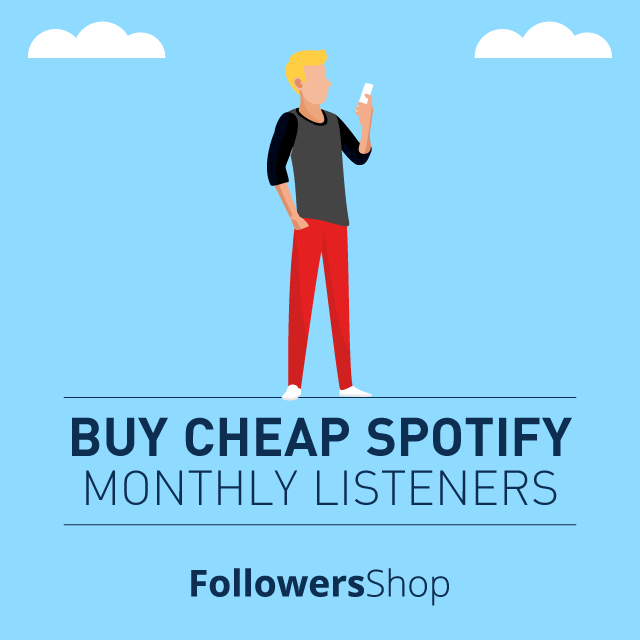buy cheap spotify monthly listeners