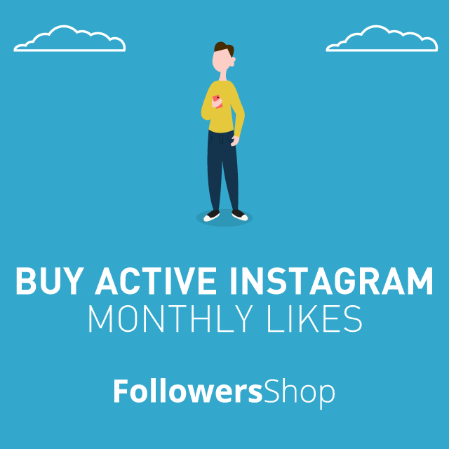 buy active instagram monthly likes