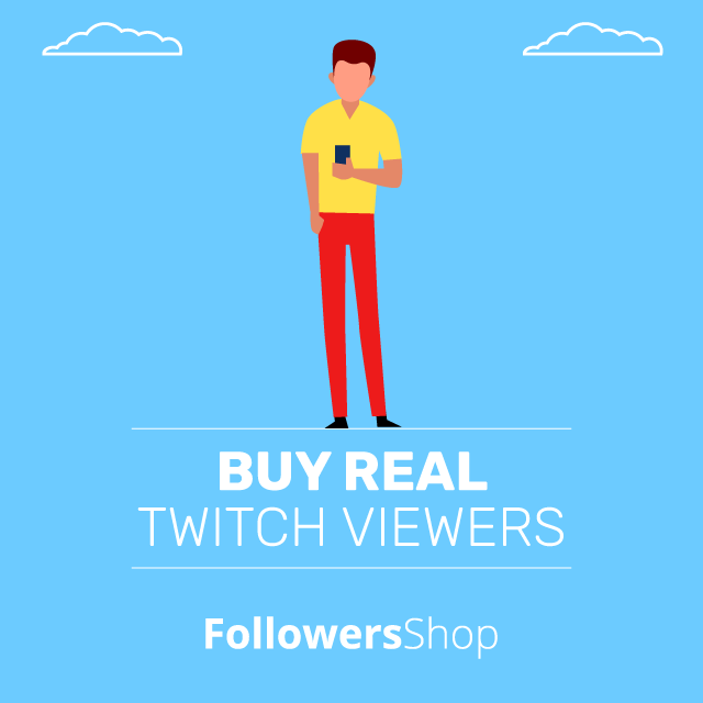 buy real twitch viewers
