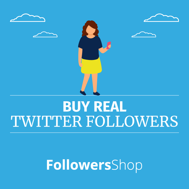 Buy Twitter Followers - 100% Active & REAL ?